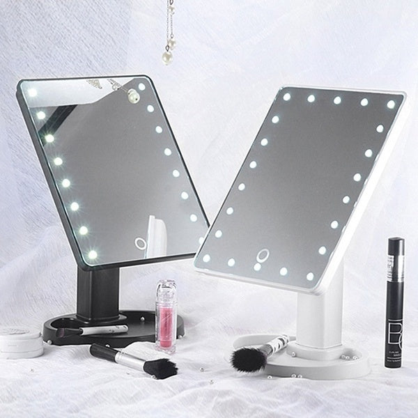 Travelling LED mirror (Bluetooth)